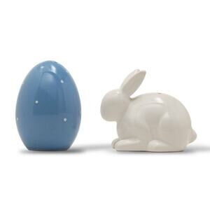Target 2021 Bullseye Playground Ceramic Easter Bunny Salt and Pepper Shaker Set